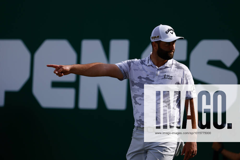 Jon Rahm of Spain in action during the Acciona Open Espana 2022, Round 2, celebrated at Club de Campo de Madrid on October 07, 2022, in Madrid, Spain. MADRID SPAIN - ZUMAa181 20221008_zaa_a181_018