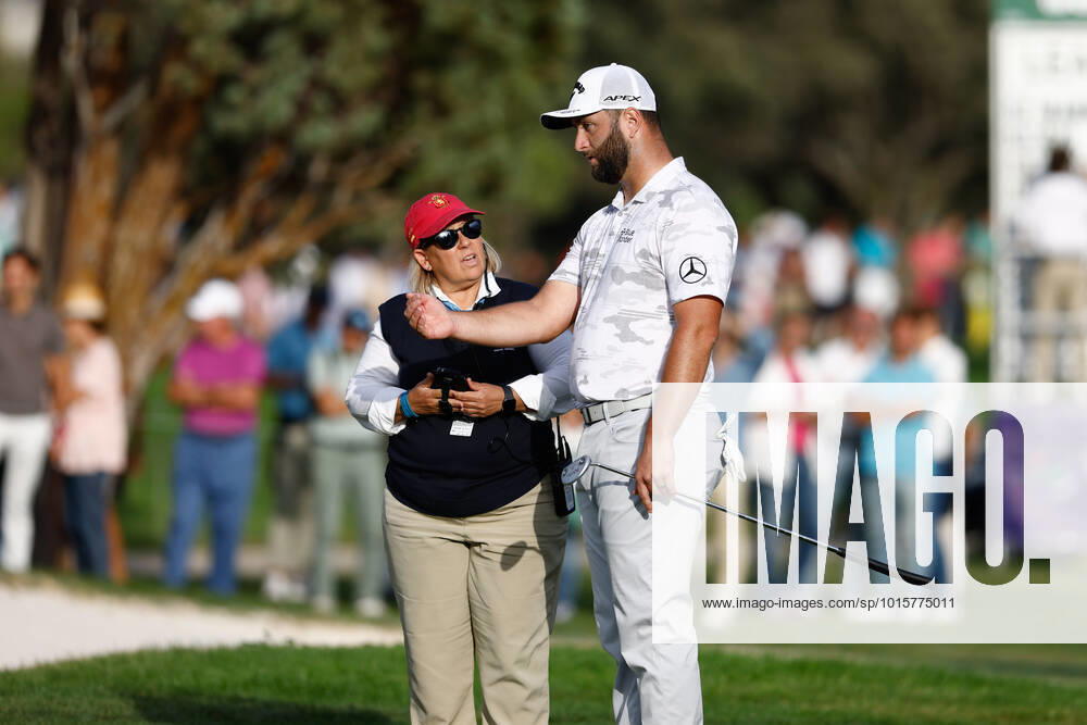 Jon Rahm of Spain in action during the Acciona Open Espana 2022, Round 2, celebrated at Club de Campo de Madrid on October 07, 2022, in Madrid, Spain. MADRID SPAIN - ZUMAa181 20221008_zaa_a181_023