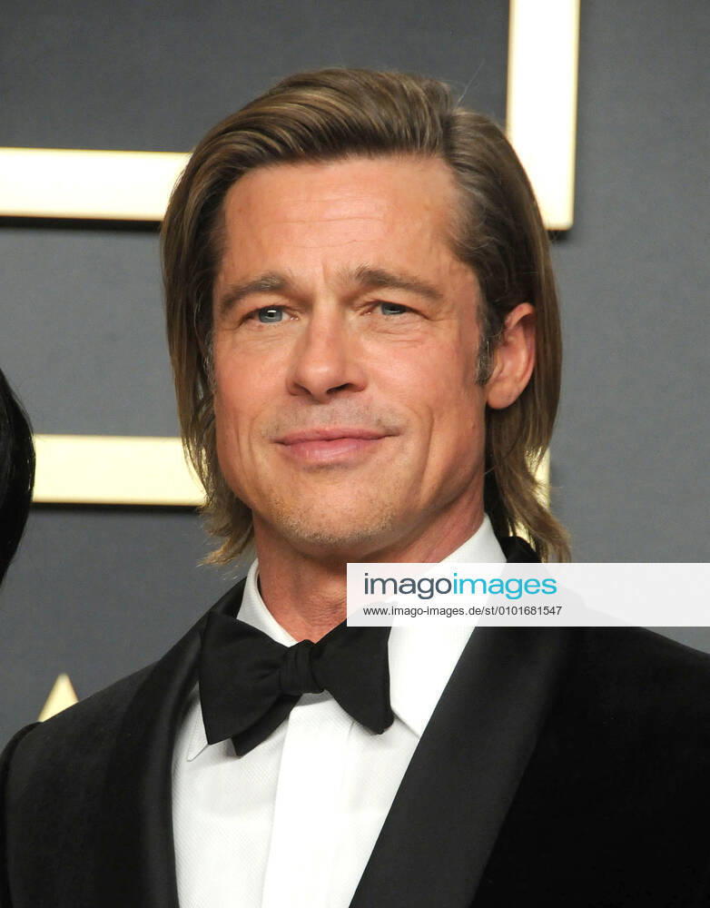 One 15, 2020: FILE: Just a few days after Jennifer Aniston made a $1 million donation to Color of Change, an anti-racism organization, her ex-husband BRAD PITT has reportedly matched it. PICTURED: February 9, 2020, Los Angeles, California, USA: Actor BRAD PITT Winner for Best Actor in a supporting role for Once Upon A Time in Hollywood at the 92nd Academy Awards Press Room held at the Dolby Theater in Los Angeles. Los Angeles United States - ZUMAf05_ 20200209_zaf_f05_290
