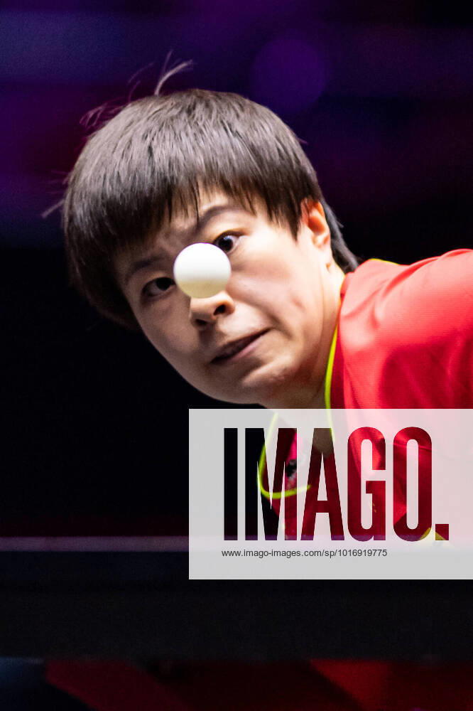 KW42 (221021) -- MACAO, Oct. 21, 2022 -- Wang Yidi of China competes during the women s singles round of 16 match against Shan Xiaona of Germany at the WTT Champions Macao 2022 in Macao, south China, Oct. 21, 2022. Cheong Kam Ka) (SP)CHINA-MACAO Table tennis, Tischtennis WTT CHAMPIONS-WOMEN S SINGLES (CN) ZhangxJinjia