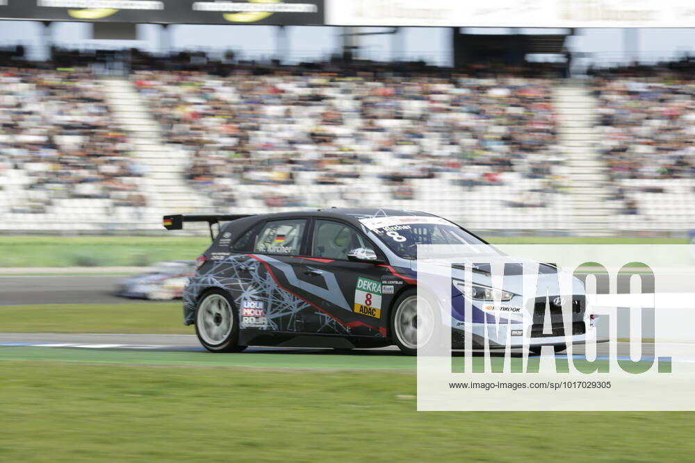 Hockenheim, Germany 23 October 2022 ADAC GT Masters Hockenheim Qualifying 2022 Rene Kirchner 8 ROJA Motorsport by ASL Lichtbau Hyundai i30 N TCR Hockenheimring Baden Württemberg