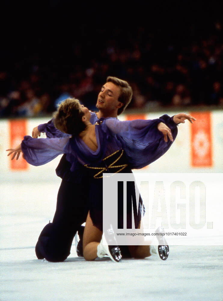 Jane Torvill and Christopher Dean performng Bolero at the 1984 Winter Olympics. Jane Torvill and Christopher Dean at the start of their gold medal performance of Bolero during the Ice Dance Competition at the 1984 Olympics in Sarajevo, Yugolslavia. Sarajevo Yugoslovia