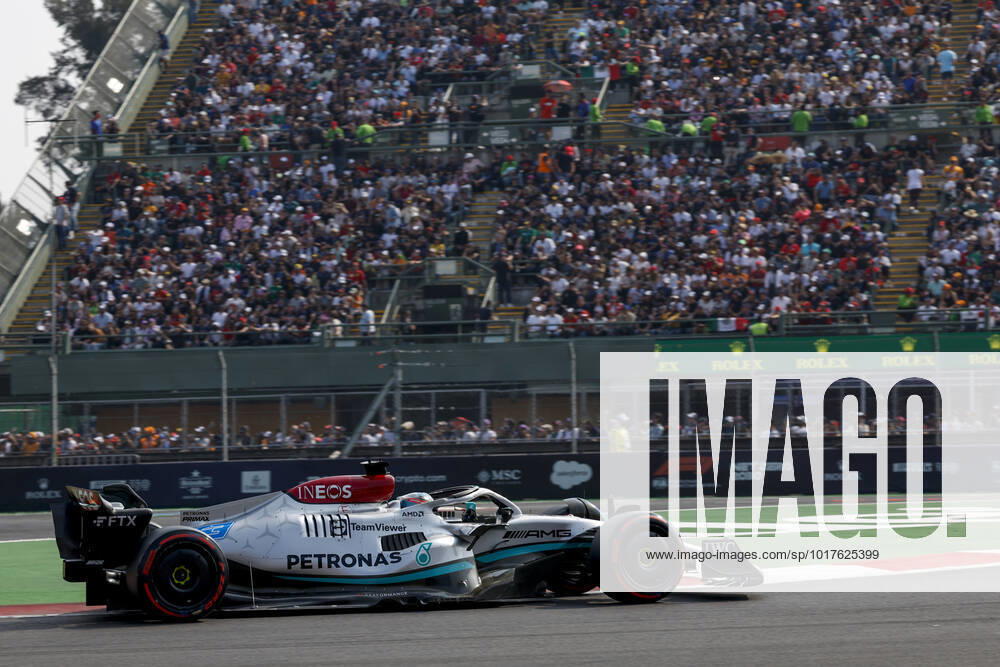 63 George Russell GBR, Mercedes AMG Petronas F1 Team , F1 Grand Prix of Mexico at Autodromo Hermanos Rodriguez on October 29, 2022 in Mexico City, Mexico Photo by HOCH ZWEI Mexico City Mexico