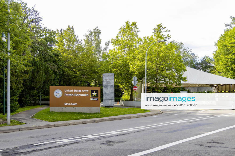 Patch Barracks Stuttgart Vaihingen The US Army base is home to US European Command EUCOM , the Headquarters of the US Forces in Europe and the NSA Headquarters Europe 19 06 2020, Stuttgart, Baden Württemberg, Germany