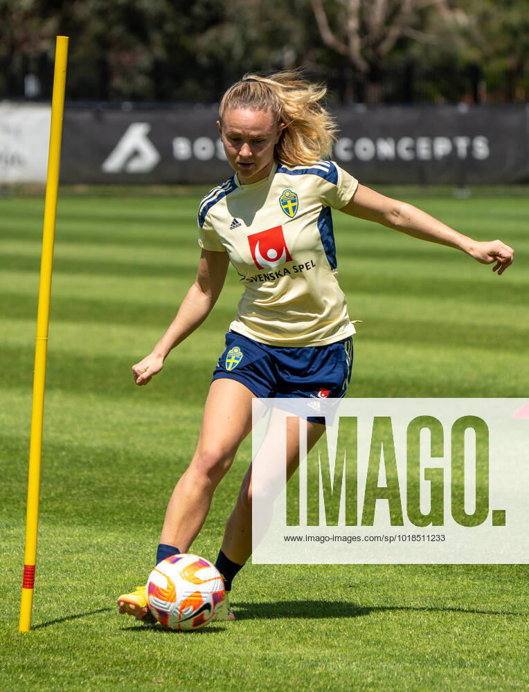 Matilda Vinberg of the Swedish womens national football team during a training session on November 9, 2022 in Melbourne Photo Mark Dadswell BILDBYRAN COP 334 XX0021 bbeng football football soccer fotball womens training practice training sweden sweden,