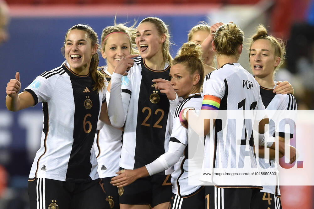 Germany celebrates its opening goal during an International Friendly, Länderspiel, Nationalmannschaft match at Red Bull Arena in Harrison New Jersey Harrison USA - ZUMAa301 20221113_zaf_a301_004