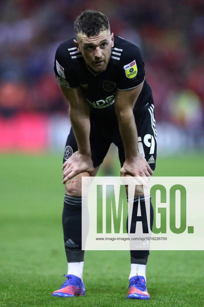 Mandatory Credit: Photo by Kieran Riley JMP Shutterstock (12945011r) Jack Robinson of Sheffield United reacts as the game reaches a penalty shootout Nottingham Forest v Sheffield United, UK - 18 May 2022 No use with unauthorised audio, video, data, fixture lists (outside the EU), club league logos or live services. Online in-match use limited to 45 images (+15 in extra time). No use to emulate moving images. No use in betting, games or single club league player publications services. Nottingham Forest v Sheffield United, UK - 18 May 2022 No use with unauthorised audio, video, data, fixture lists (outside the EU), club league logos or live services. Online in-match use limited to 45 images (+15 in extra time). No use to emulate moving images. No use in betting, games or