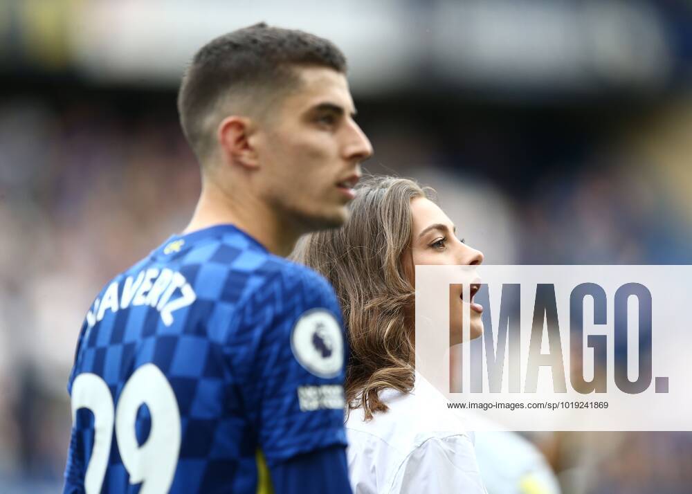 Mandatory Credit: Photo by Michael Zemanek Shutterstock (12948679ar) Sofia Weber , girlfriend of Kai Havertz Chelsea v Watford, Premier League, Football, Stamford Bridge, London, UK - 22 May 2022 Chelsea v Watford, Premier League, Football, Stamford Bridge, London, UK