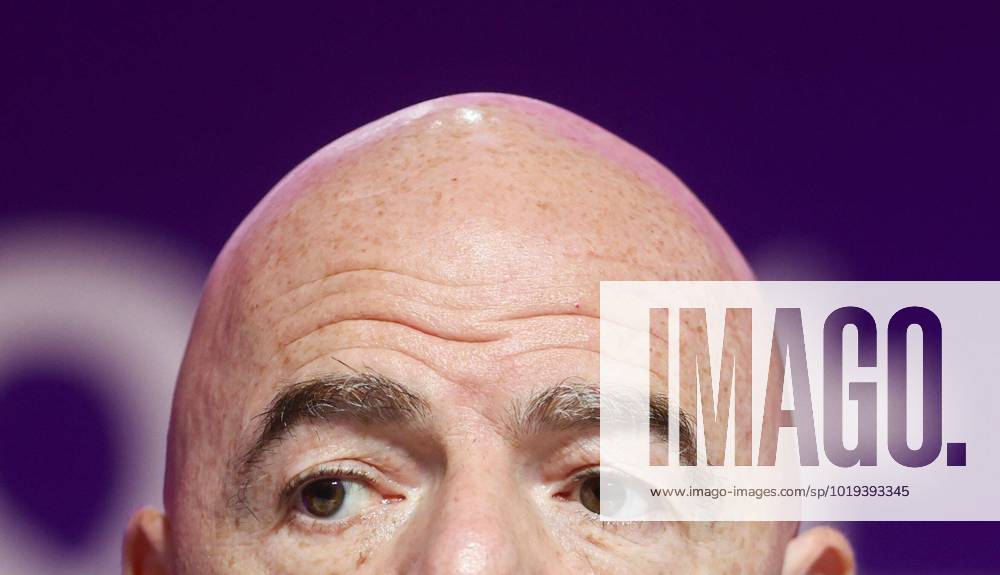 KW46 Mandatory Credit: Photo by Kieran McManus Shutterstock (13622631t) FIFA President Gianni Infantino Previews and Training, FIFA World Cup, WM, Weltmeisterschaft, Fussball 2022, Football, Qatar - 19 Nov 2022 Editorial Use Only Previews and Training, FIFA World Cup 2022, Football, Qatar - 19 Nov 2022 Editorial Use Only