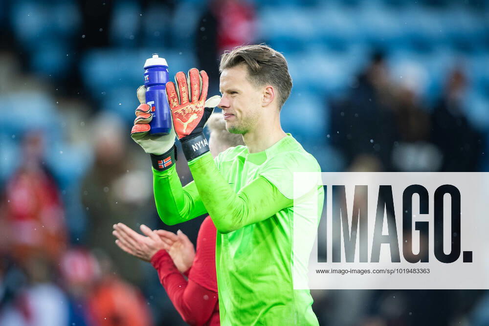 Norway v Finland, football friendly, Oslo, Norway Oslo, Norway. 20th, November 2022. Goalkeeper ?rjan Nyland of Norway seen after the football friendly match between Norway and Finland at Ullevaal Stadion in Oslo. Oslo Norway