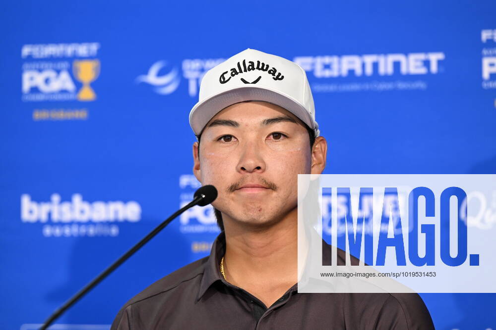 PGA, Golf Herren CHAMPIONSHIP PRESSERS, Min Woo Lee is seen during a press conference, PK, Pressekonferenz ahead of the 2022 Australian PGA Championship, at Royal Queensland Golf Club in Brisbane, Tuesday, November 22, 2022. ( NO ARCHIVING, , NO USE IN BOOKS WITHOUT CONSENT BRISBANE QUEENSLAND AUSTRALIA