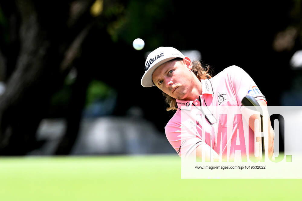 PGA, Golf Herren CHAMPIONSHIP PRESSERS, Cameron Smith (centre) in action on the practice green ahead of the 2022 Australian PGA Championship, at Royal Queensland Golf Club in Brisbane, Tuesday, November 22, 2022. ( NO ARCHIVING, , NO USE IN BOOKS WITHOUT CONSENT BRISBANE QUEENSLAND AUSTRALIA