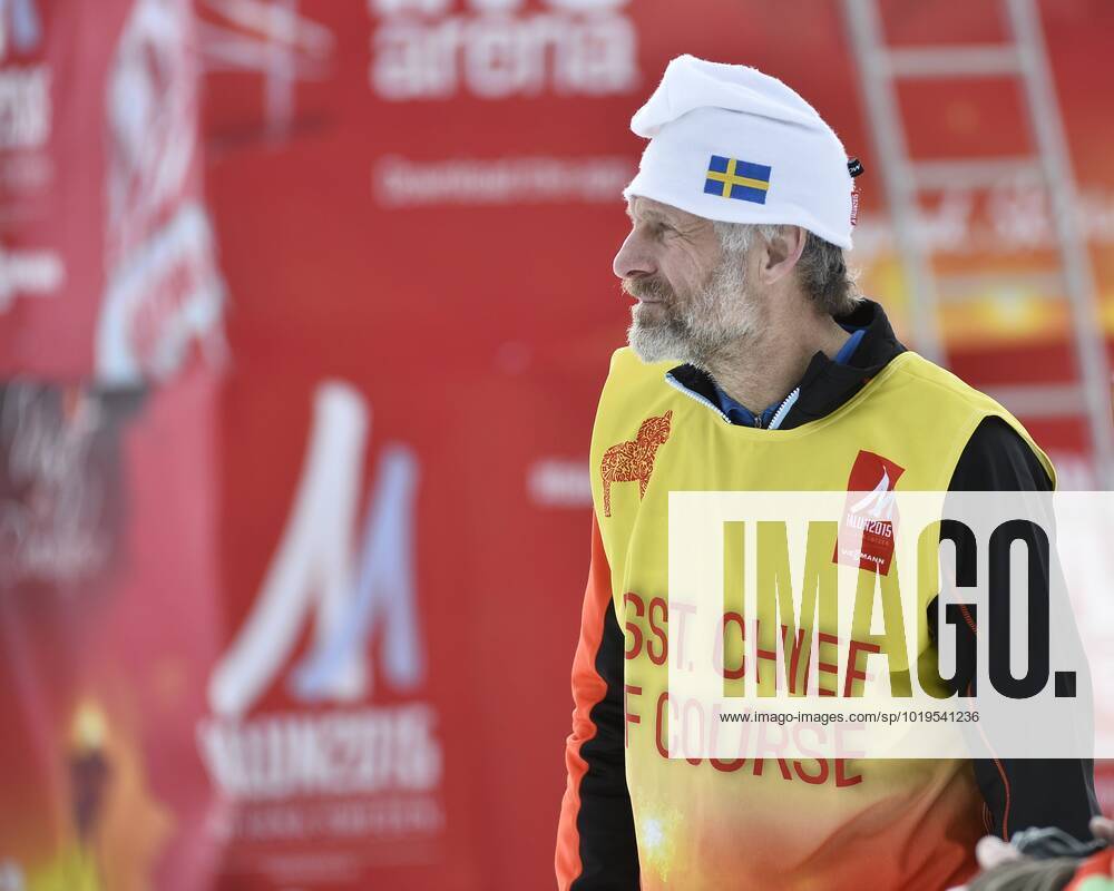 FALUN 2015 02 19 Thomas Wassberg, course manager, ahead of Thursdays sprint races during the World Ski Championships in Falun FALUN SWEDEN