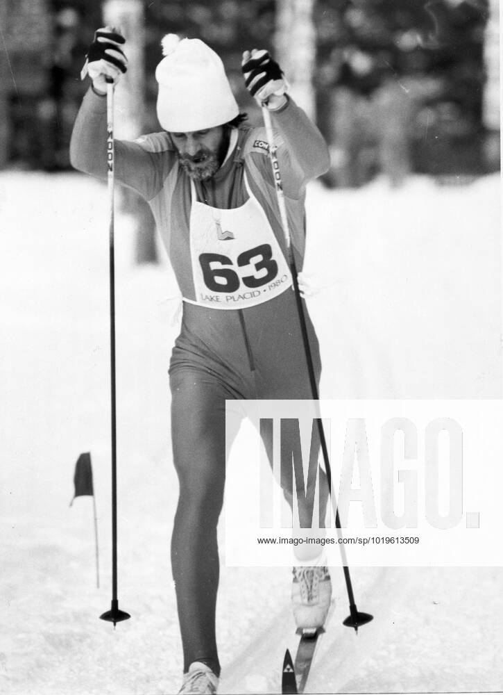 LAKE PLACID 1980 02 15 Winter Olympics Thomas Wassberg during the 15 km race in the Olympics in Lake Placid Lake Placid Usa x7x
