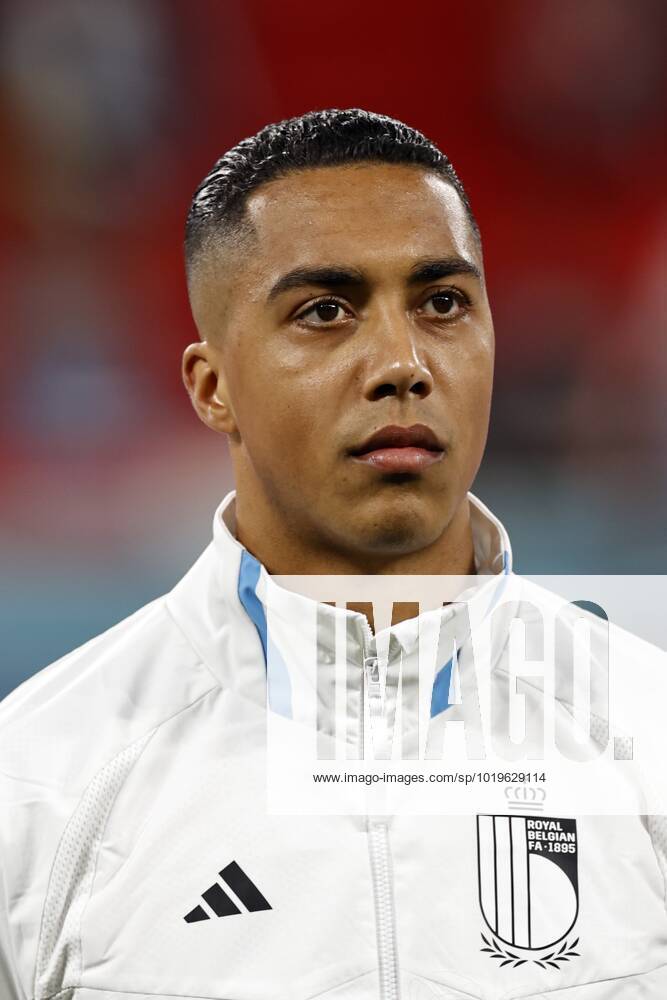 AL RAYYAN Youri Tielemans of Belgium during the FIFA World Cup Qatar 2022 group F match between Belgium and Canada at Ahmad Bin Ali Stadium on November 23, 2022 in Al Rayyan, Qatar AP Dutch Height MAURICE OF STONE FIFA World Cup Qatar 2022 2022 ANPxSportx xMauricexvanxSteenxWKxIVx 458261149 originalFilename: 458261149