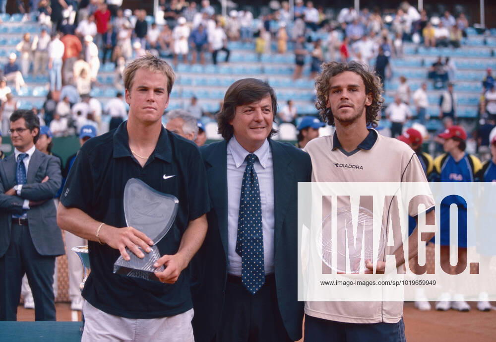 Brazilian tennis player Gustavo Kuerten, Italian Open 2000