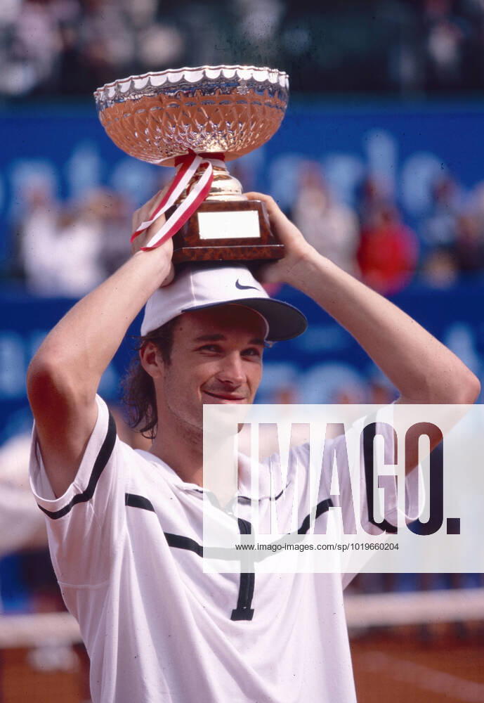 Spanish tennis player Carlos Moya, Roland Garros, France 1998