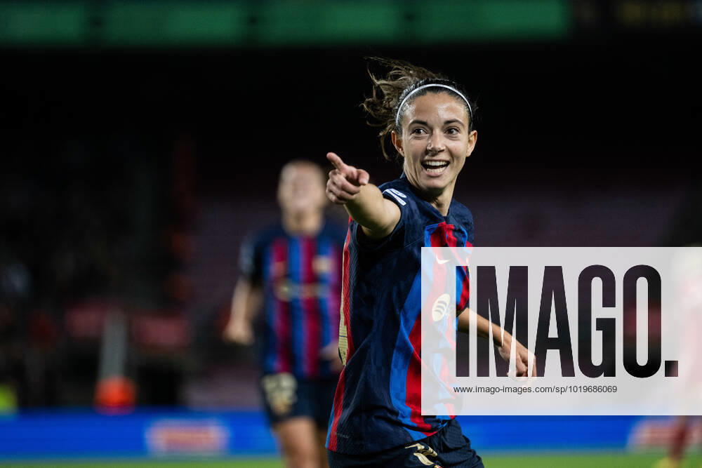 Aitana Bonmati of FC Barcelona, Barca celebrates a goal during UEFA Women Champions League, football match played between FC Barcelona and Bayern Munich at Spotify Camp Nou on November 24, 2022 in Barcelona, Spain. BARCELONA SPAIN - ZUMAa181 20221124_zaa_a181_145