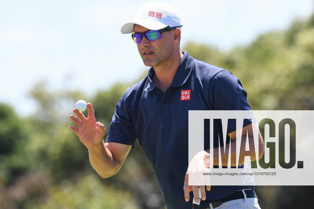 GOLF AUSTRALIAN PGA, Golf Herren Adam Scott reacts during Day 2 of the 2022 Fortinet Australian PGA Championship at the Royal Queensland Golf Club in Brisbane, Friday, November 25, 2022. ( NO ARCHIVING, , NO USE IN BOOKS WITHOUT CONSENT BRISBANE QUEENSLAND AUSTRALIA