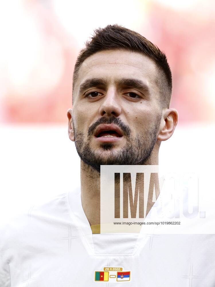 AL WAKRAH Dusan Tadic of Serbia during the FIFA World Cup Qatar 2022 group G match between Cameroon and Serbia at Al Janoub Stadium on November 28, 2022 in Al Wakrah, Qatar AP Dutch Height MAURICE OF STONE FIFA World Cup Qatar 2022 2022 ANPxSportx xMauricexvanxSteenxWKxIVx 458513839 originalFilename: 458513839