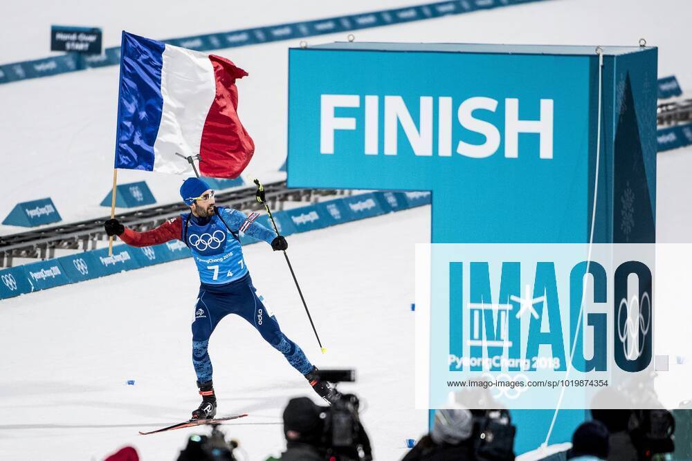 Martin Fourcade, France PyeongChang 2018 Olympic Games, Biathlon 2 x 6 km Women 2 x 7,5 km Men Mixed Relay, 2018 02 20 c ORRE PONTUS Aftonbladet IBL Bildbyra EXPRESSEN OUT AFTONBLADET 85527 PyeongChang South Korea sport