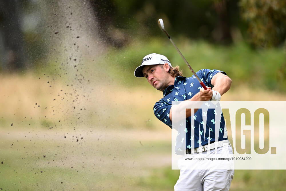 GOLF AUSTRALIAN OPEN, Lachlan Barker of Australia during the ISPS Handa Australian Open 2022 golf tournament at the Victoria Golf Club in Melbourne, Thursday, December 1, 2022. ( NO ARCHIVING, , NO USE IN BOOKS WITHOUT CONSENT MELBOURNE VICTORIA AUSTRALIA