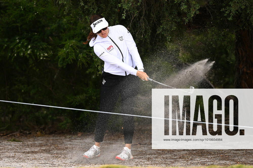 GOLF AUSTRALIAN OPEN, Grace Kim plays a shot during the ISPS Handa Australian Open 2022 golf tournament at the Kingston Heath Golf Club in Melbourne, Thursday, December 1, 2022. ( NO ARCHIVING, , NO USE IN BOOKS WITHOUT CONSENT MELBOURNE VICTORIA AUSTRALIA
