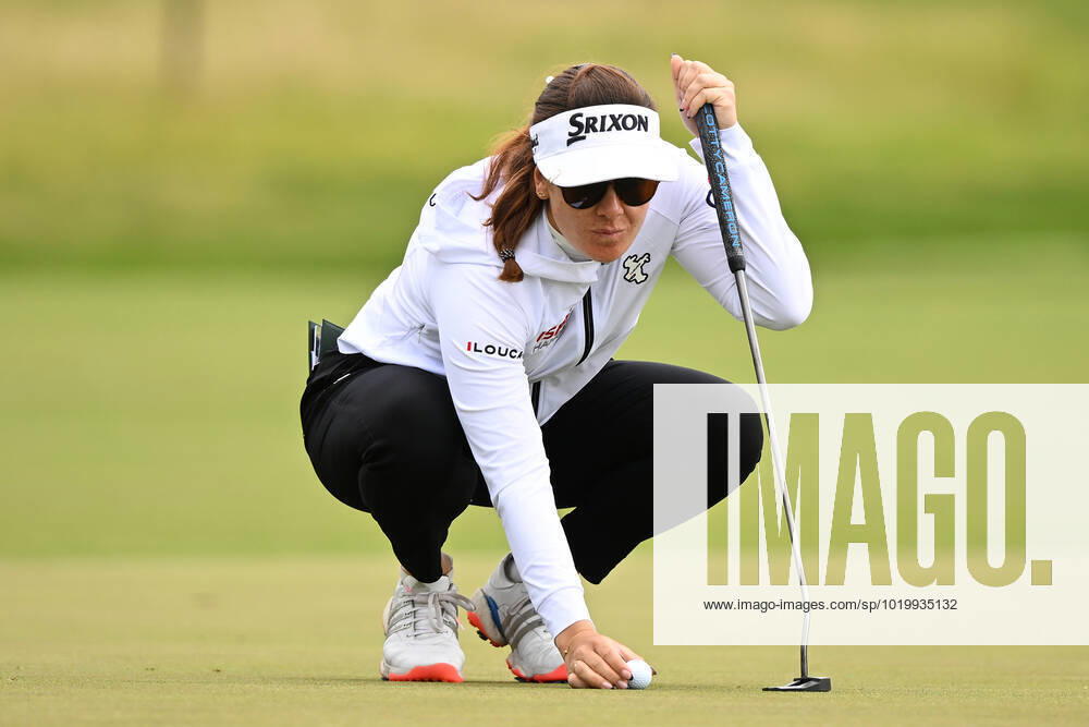 GOLF AUSTRALIAN OPEN, Hannah Green prepares to play a shot during the ISPS Handa Australian Open 2022 golf tournament at the Kingston Heath Golf Club in Melbourne, Thursday, December 1, 2022. ( NO ARCHIVING, , NO USE IN BOOKS WITHOUT CONSENT MELBOURNE VICTORIA AUSTRALIA