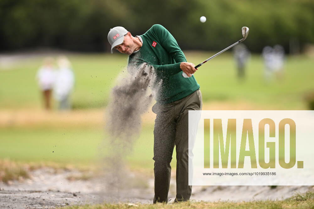 GOLF AUSTRALIAN OPEN, Adam Scott plays a shot during the ISPS Handa Australian Open 2022 golf tournament at the Kingston Heath Golf Club in Melbourne, Thursday, December 1, 2022. ( NO ARCHIVING, , NO USE IN BOOKS WITHOUT CONSENT MELBOURNE VICTORIA AUSTRALIA