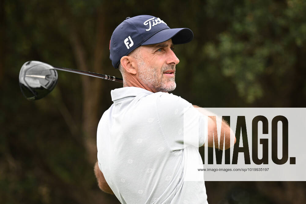 GOLF AUSTRALIAN OPEN, Geoff Ogilvy plays a shot during the ISPS Handa Australian Open 2022 golf tournament at the Kingston Heath Golf Club in Melbourne, Thursday, December 1, 2022. ( NO ARCHIVING, , NO USE IN BOOKS WITHOUT CONSENT MELBOURNE VICTORIA AUSTRALIA