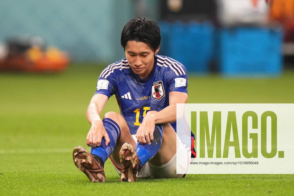 QAT: Japan and Spain. FIFA World Cup, WM, Weltmeisterschaft, Fussball Qatar 2022 Daichi Kamada of Japan during the FIFA World Cup Qatar 2022 match, Group E, between Japan and Spain played at Khalifa International Stadium on Dec 01, 2022 in Doha, Qatar.