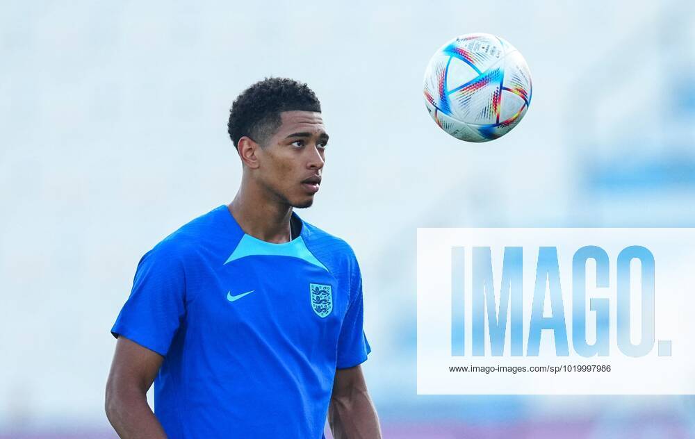 Mandatory Credit: Photo by Javier Garcia Shutterstock (13646877i) England Training, FIFA World Cup, WM, Weltmeisterschaft, Fussball 2022, Football, Al Wakrah Sports Complex, Al Wakrah, Qatar - 03 Dec 2022 Editorial Use Only England Training, FIFA World Cup 2022, Football, Al Wakrah Sports Complex, Al Wakrah, Qatar - 03 Dec 2022 Editorial Use Only