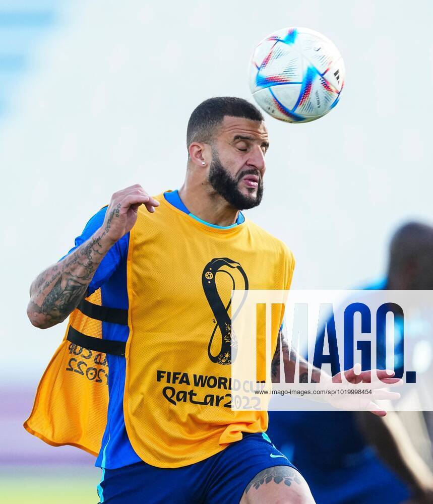 Mandatory Credit: Photo by Javier Garcia Shutterstock (13646877y) Kyle Walker of England England Training, FIFA World Cup, WM, Weltmeisterschaft, Fussball 2022, Football, Al Wakrah Sports Complex, Al Wakrah, Qatar - 03 Dec 2022 Editorial Use Only England Training, FIFA World Cup 2022, Football, Al Wakrah Sports Complex, Al Wakrah, Qatar - 03 Dec 2022 Editorial Use Only