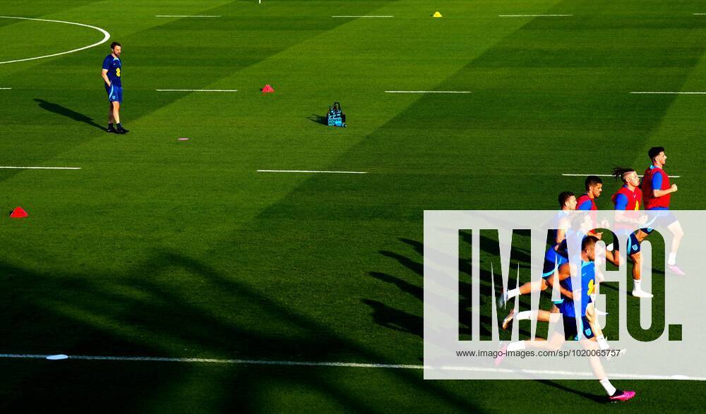 Mandatory Credit: Photo by Javier Garcia Shutterstock (13649416aa) England manager Gareth Southgate watches over training as a small number of players take part following yesterday s win over Senegal England Training, FIFA World Cup, WM, Weltmeisterschaft, Fussball 2022, Football, Al Wakrah Sports Complex, Al Wakrah, Qatar - 05 Dec 2022 Editorial Use Only England Training, FIFA World Cup 2022, Football, Al Wakrah Sports Complex, Al Wakrah, Qatar - 05 Dec 2022 Editorial Use Only