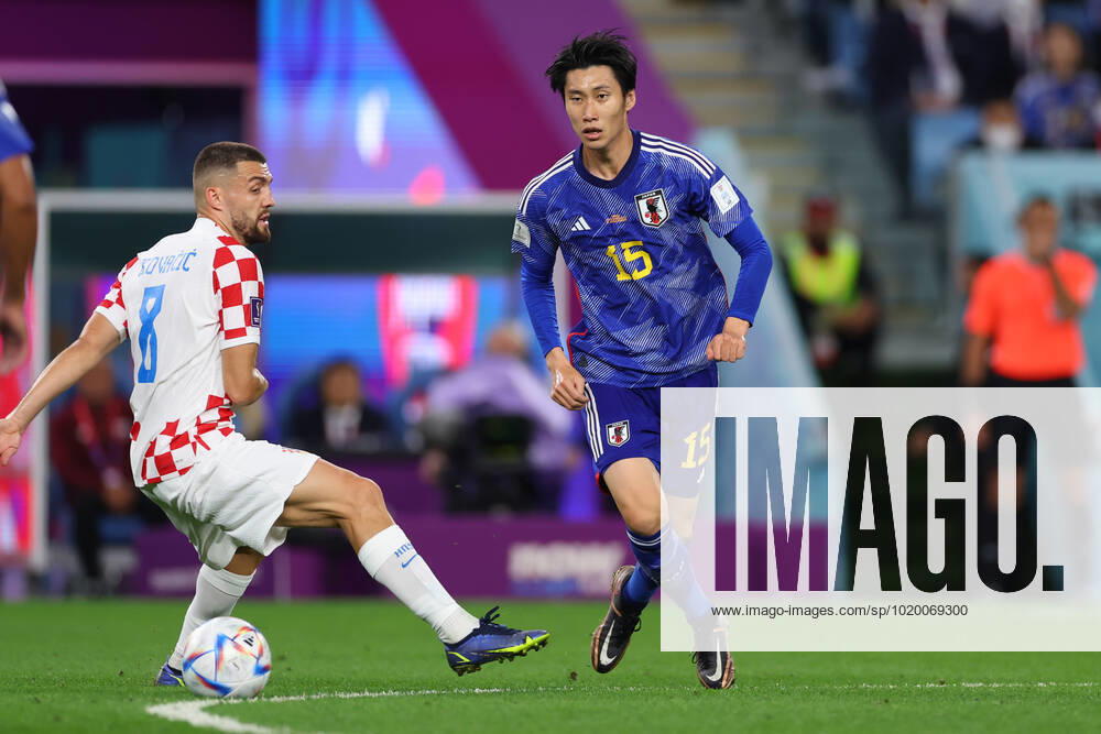 Daichi Kamada (JPN), DECEMBER 5, 2022 - Football Soccer : FIFA World Cup, WM, Weltmeisterschaft, Fussball Qatar 2022 round of 16 match between Japan - Croatia at Al Janoub Stadium in Al Wakrah, Qatar. (205585832)