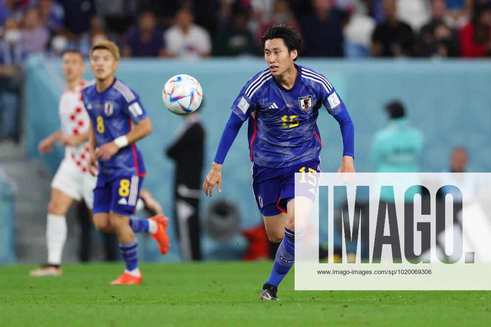 Daichi Kamada (JPN), DECEMBER 5, 2022 - Football Soccer : FIFA World Cup, WM, Weltmeisterschaft, Fussball Qatar 2022 round of 16 match between Japan - Croatia at Al Janoub Stadium in Al Wakrah, Qatar. (205585835)
