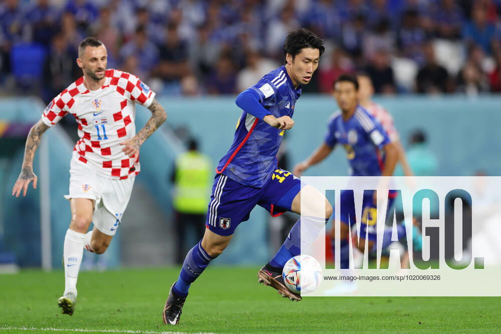 Daichi Kamada (JPN), DECEMBER 5, 2022 - Football Soccer : FIFA World Cup, WM, Weltmeisterschaft, Fussball Qatar 2022 round of 16 match between Japan - Croatia at Al Janoub Stadium in Al Wakrah, Qatar. (205585980)