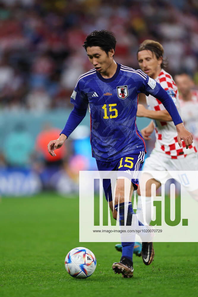 Daichi Kamada (JPN), DECEMBER 5, 2022 - Football Soccer : FIFA World Cup, WM, Weltmeisterschaft, Fussball Qatar 2022 round of 16 match between Japan - Croatia at Al Janoub Stadium in Al Wakrah, Qatar. (205587937)