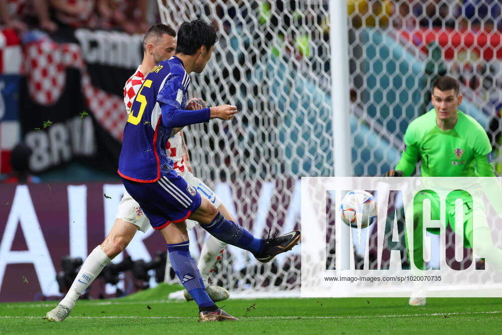 Daichi Kamada (JPN), DECEMBER 5, 2022 - Football Soccer : FIFA World Cup, WM, Weltmeisterschaft, Fussball Qatar 2022 round of 16 match between Japan - Croatia at Al Janoub Stadium in Al Wakrah, Qatar. (205587944)