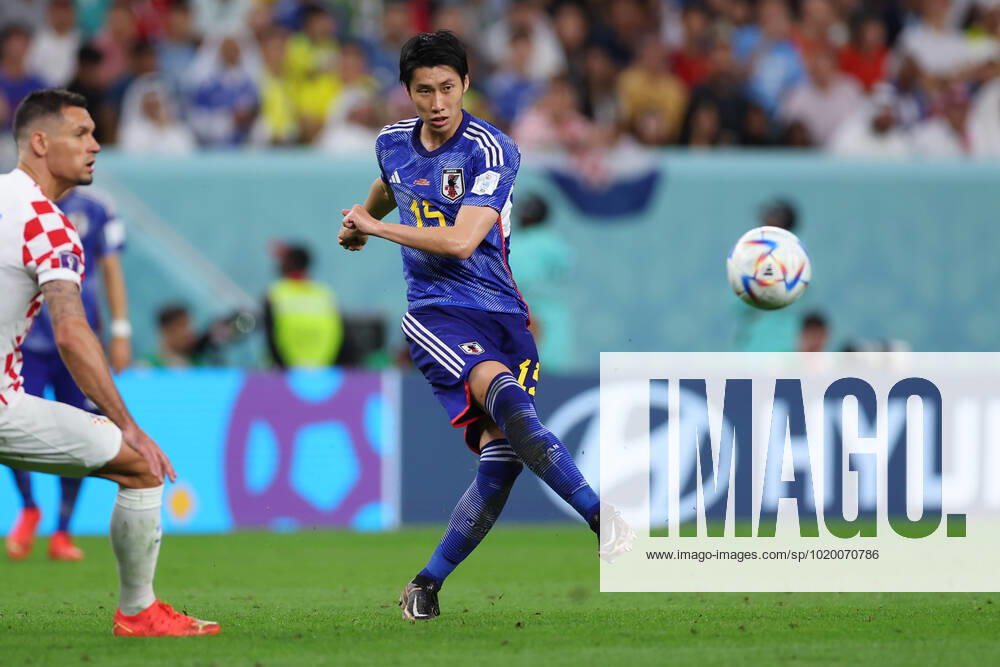 Daichi Kamada (JPN), DECEMBER 5, 2022 - Football Soccer : FIFA World Cup, WM, Weltmeisterschaft, Fussball Qatar 2022 round of 16 match between Japan - Croatia at Al Janoub Stadium in Al Wakrah, Qatar. (205588790)