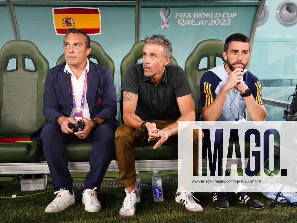 QAT: Morocco v Spain. FIFA World Cup, WM, Weltmeisterschaft, Fussball Qatar 2022 Spain head coach Luis Enrique Martinez during the FIFA World Cup Qatar 2022 match, Round of 16, between Morocco v Spain played at Education City Stadium on Dec 6, 2022 in Doha, Qatar.