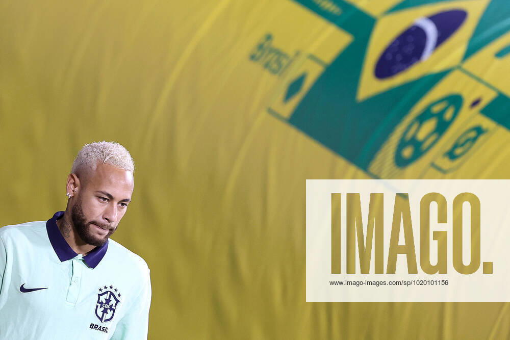 Brazil Training Session - FIFA World Cup, WM, Weltmeisterschaft, Fussball Qatar 2022 Neymar of Brazil during Brazil training session at Al Arabi SC Stadium in Doha, Qatar on December 6, 2022. GoranxStanzl PIXSELL