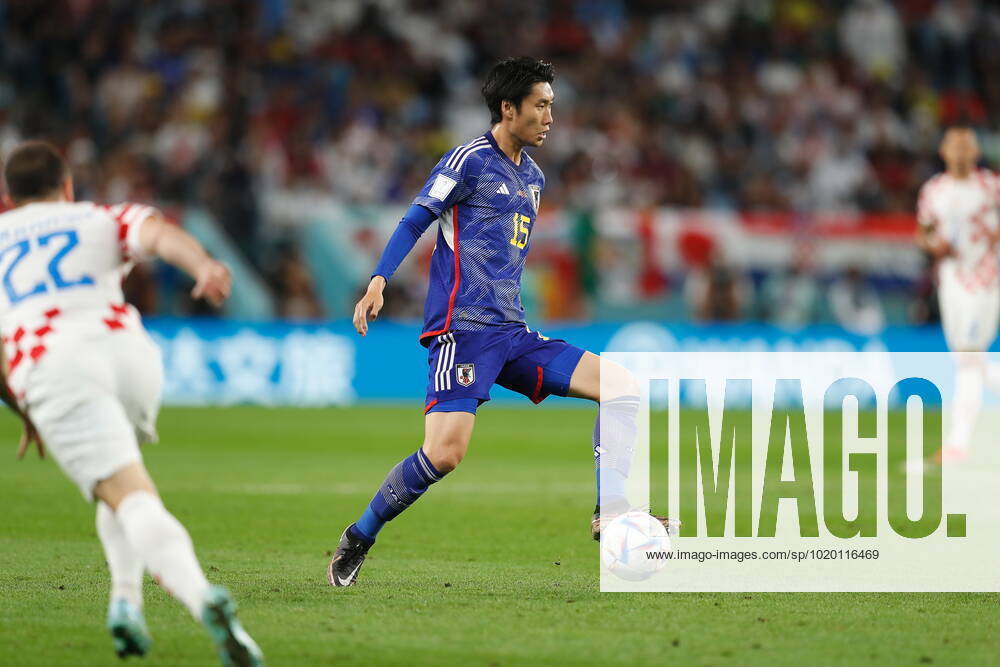Daichi Kamada (JPN), DECEMBER 5, 2022 - Football Soccer : FIFA World Cup, WM, Weltmeisterschaft, Fussball 2022 Round of 16 match between Japan 1-1 (PK 1-3) Croatia at the Al Janoub Stadium in Al Wakrah, Qatar. Noxthirdxpartyxsales (205797128)