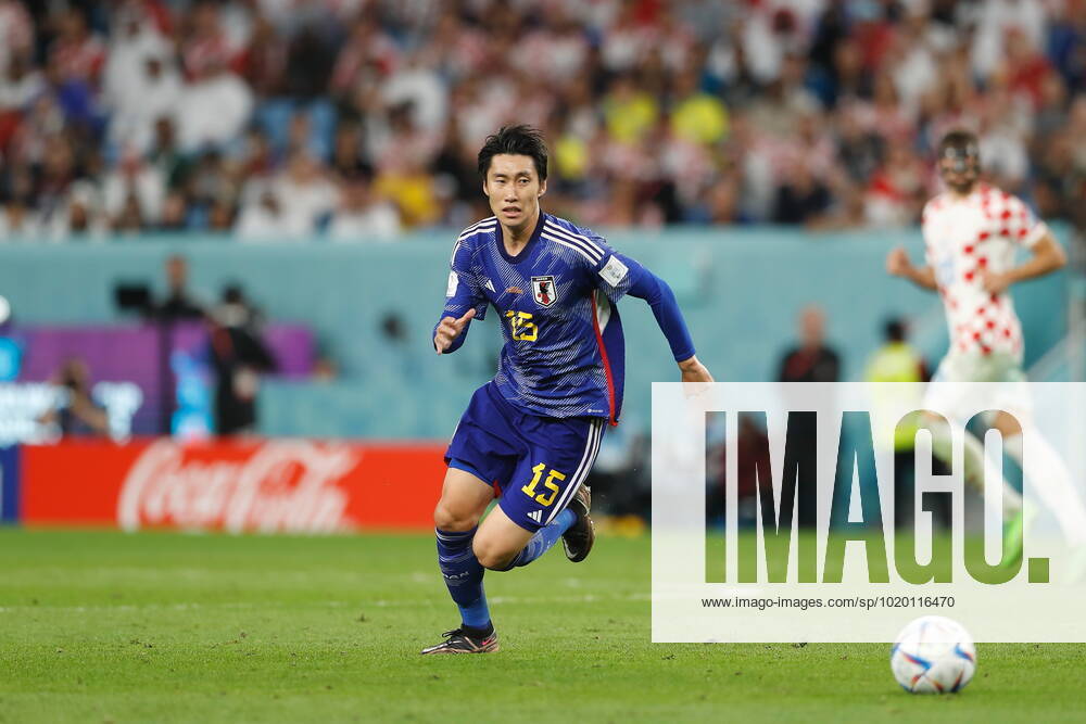 Daichi Kamada (JPN), DECEMBER 5, 2022 - Football Soccer : FIFA World Cup, WM, Weltmeisterschaft, Fussball 2022 Round of 16 match between Japan 1-1 (PK 1-3) Croatia at the Al Janoub Stadium in Al Wakrah, Qatar. Noxthirdxpartyxsales (205797129)