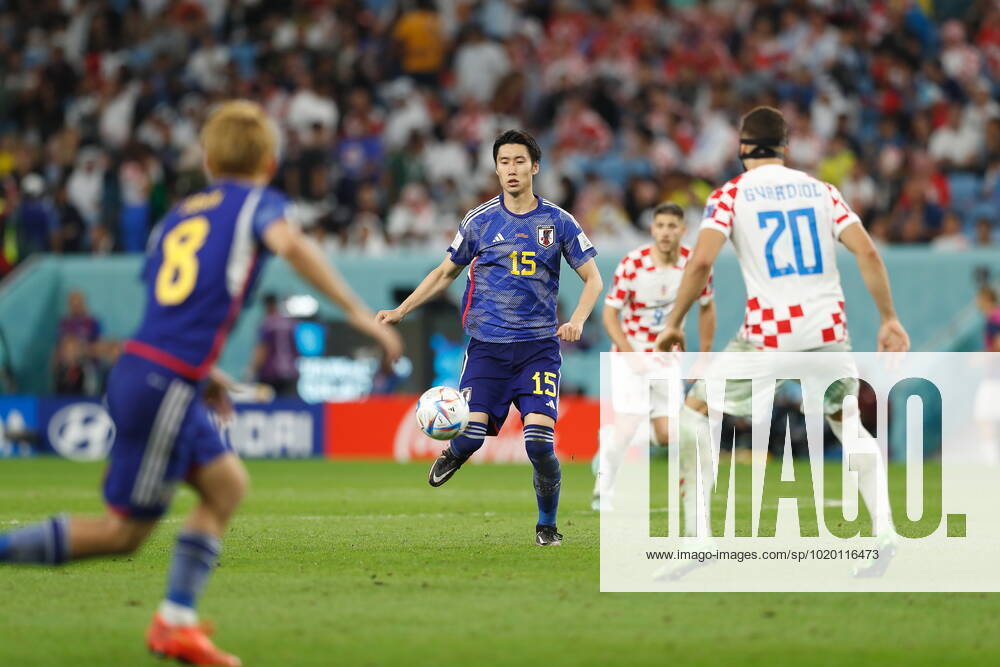 Daichi Kamada (JPN), DECEMBER 5, 2022 - Football Soccer : FIFA World Cup, WM, Weltmeisterschaft, Fussball 2022 Round of 16 match between Japan 1-1 (PK 1-3) Croatia at the Al Janoub Stadium in Al Wakrah, Qatar. Noxthirdxpartyxsales (205797135)