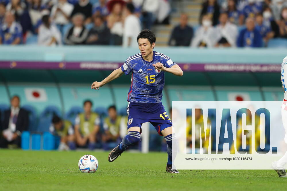 Daichi Kamada (JPN), DECEMBER 5, 2022 - Football Soccer : FIFA World Cup, WM, Weltmeisterschaft, Fussball 2022 Round of 16 match between Japan 1-1 (PK 1-3) Croatia at the Al Janoub Stadium in Al Wakrah, Qatar. Noxthirdxpartyxsales (205797136)