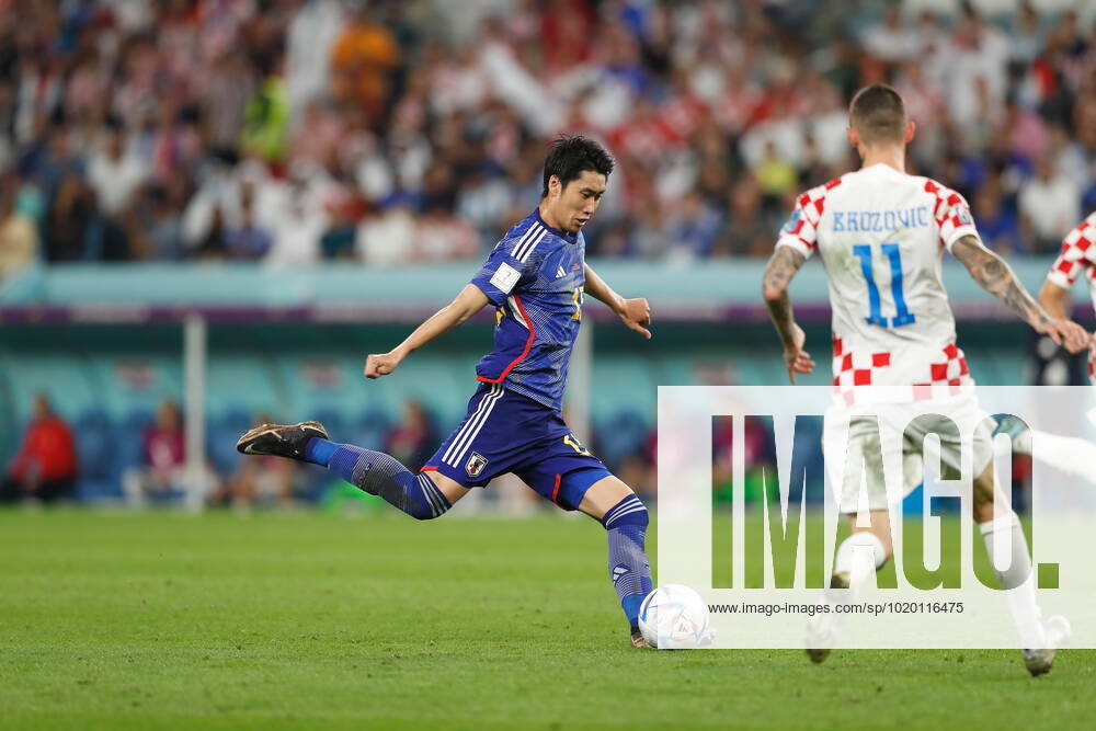 Daichi Kamada (JPN), DECEMBER 5, 2022 - Football Soccer : FIFA World Cup, WM, Weltmeisterschaft, Fussball 2022 Round of 16 match between Japan 1-1 (PK 1-3) Croatia at the Al Janoub Stadium in Al Wakrah, Qatar. Noxthirdxpartyxsales (205797186)