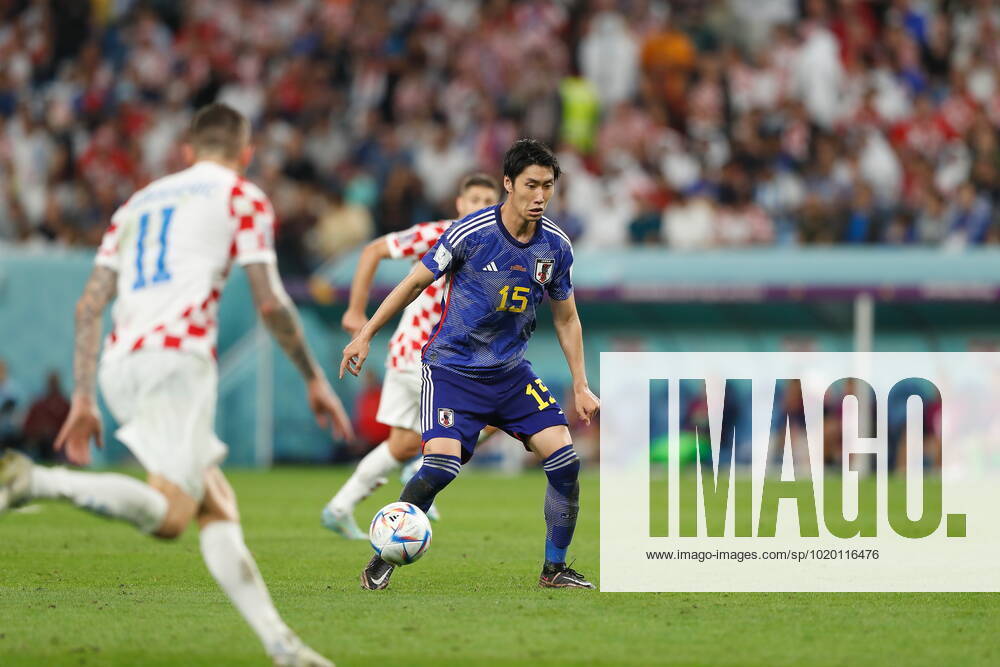 Daichi Kamada (JPN), DECEMBER 5, 2022 - Football Soccer : FIFA World Cup, WM, Weltmeisterschaft, Fussball 2022 Round of 16 match between Japan 1-1 (PK 1-3) Croatia at the Al Janoub Stadium in Al Wakrah, Qatar. Noxthirdxpartyxsales (205797198)