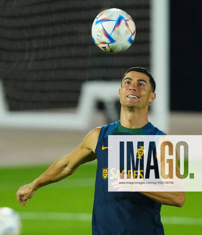 Mandatory Credit: Photo by Javier Garcia Shutterstock (13655708w) Cristiano Ronaldo of Portugal during training Portugal Training, FIFA World Cup, WM, Weltmeisterschaft, Fussball 2022, Football, Al Shahaniya SC Training Site, Al Shahaniya, Qatar - 08 Dec 2022 Editorial Use Only Portugal Training, FIFA World Cup 2022, Football, Al Shahaniya SC Training Site, Al Shahaniya, Qatar - 08 Dec 2022 Editorial Use Only