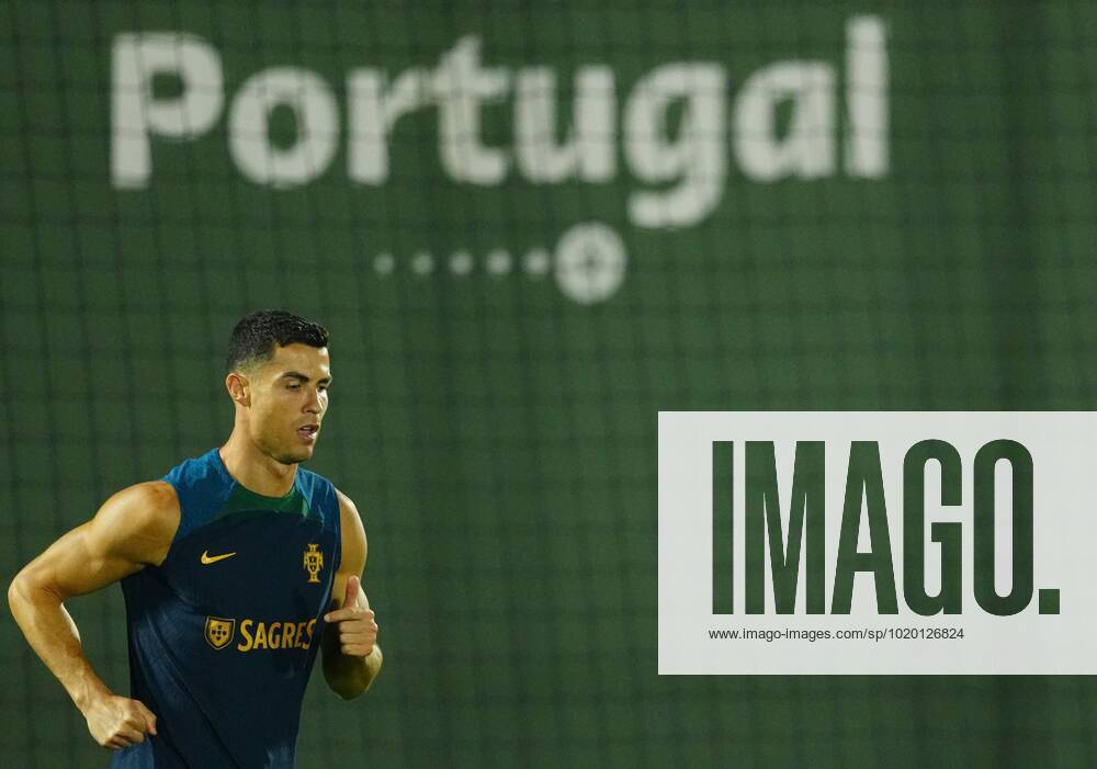 Mandatory Credit: Photo by Javier Garcia Shutterstock (13655708ai) Cristiano Ronaldo of Portugal during training Portugal Training, FIFA World Cup, WM, Weltmeisterschaft, Fussball 2022, Football, Al Shahaniya SC Training Site, Al Shahaniya, Qatar - 08 Dec 2022 Editorial Use Only Portugal Training, FIFA World Cup 2022, Football, Al Shahaniya SC Training Site, Al Shahaniya, Qatar - 08 Dec 2022 Editorial Use Only